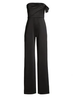 Black Halo Divina Strapless Jumpsuit