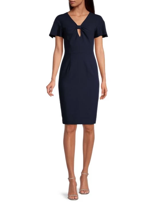 Black Halo Abanna Sheath Dress Pearl 2 Black Halo Abanna Sheath Dress Pearl - Image 2