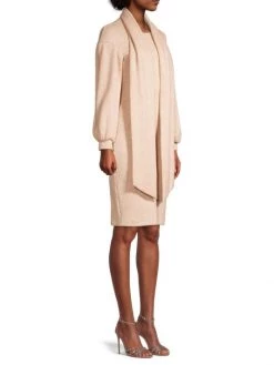 Black Halo Keoni Knit Scarf Sheath Dress 9 Black Halo Keoni Knit Scarf Sheath Dress -Black Halo And Cult Gaia store unnamed file 741