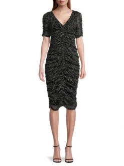 Black Halo Sonia Ruched Sheath Dress 8 Black Halo Sonia Ruched Sheath Dress -Black Halo And Cult Gaia store unnamed file 746