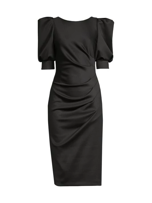 Black Halo Zella Scoopback Cocktail Dress 1 Black Halo Zella Scoopback Cocktail Dress
