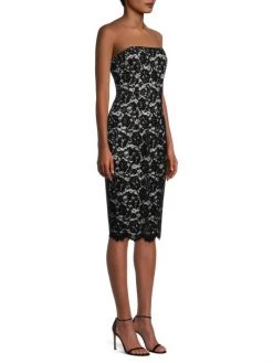 Black Halo Barker Lace Cocktail Sheath Dress -Black Halo And Cult Gaia store unnamed file 759