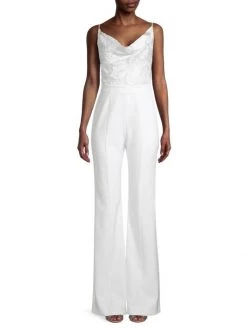 Black Halo Salem Tailored Cowlneck Jumpsuit -Black Halo And Cult Gaia store unnamed file 764