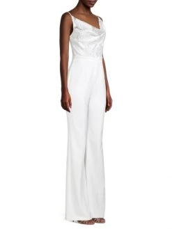 Black Halo Salem Tailored Cowlneck Jumpsuit -Black Halo And Cult Gaia store unnamed file 765