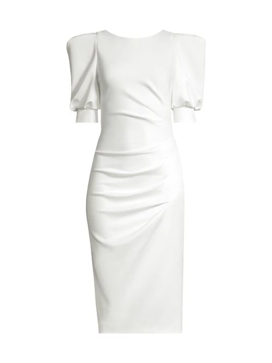 Black Halo Zella Scoopback Cocktail Dress 3 Black Halo Zella Scoopback Cocktail Dress - Image 3