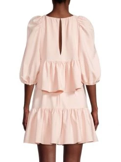 Black Halo Two-Piece Topaz Flounce Top & Skirt Set -Black Halo And Cult Gaia store unnamed file 772