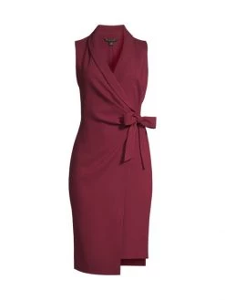 Black Halo Carla Tailored Sheath Dress