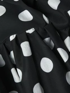 Black Halo Zuma Polka Dot Cotton Dress -Black Halo And Cult Gaia store unnamed file 797