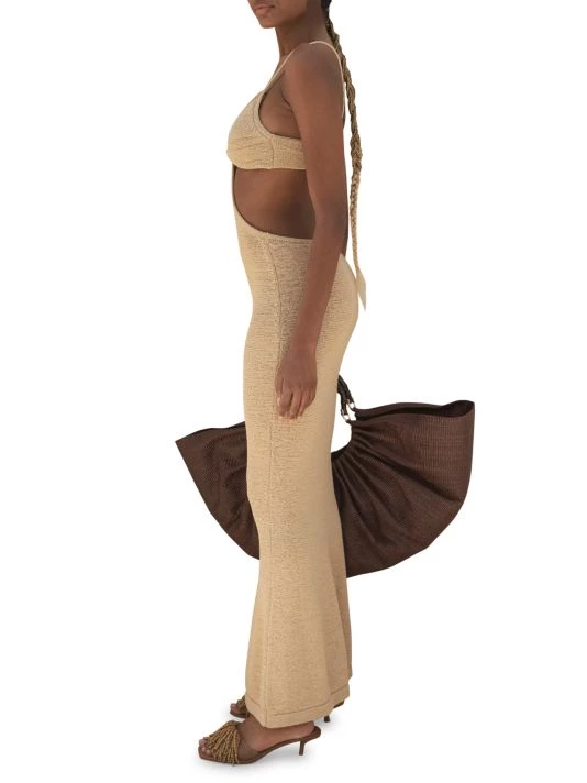 Cult Gaia Serita Cutout Dress Sand 3 Cult Gaia Serita Cutout Dress Sand - Image 3