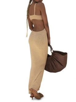 Cult Gaia Serita Cutout Dress Sand 9 Cult Gaia Serita Cutout Dress Sand -Black Halo And Cult Gaia store unnamed file 807