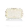 Cult Gaia Eos Bauble Acrylic Box Clutch Ivory