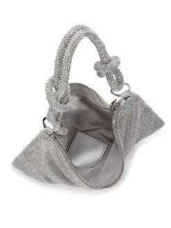 Cult Gaia Nano Hera Rhinestone Mesh Shoulder Bag Light Sapphire -Black Halo And Cult Gaia store unnamed file 845