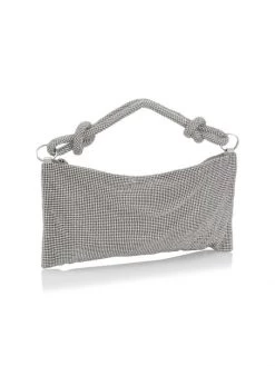 Cult Gaia Nano Hera Rhinestone Mesh Shoulder Bag Light Sapphire -Black Halo And Cult Gaia store unnamed file 846