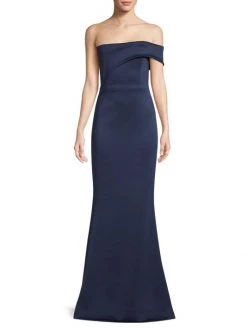 Black Halo Off-The-Shoulder Gown -Black Halo And Cult Gaia store unnamed file 85