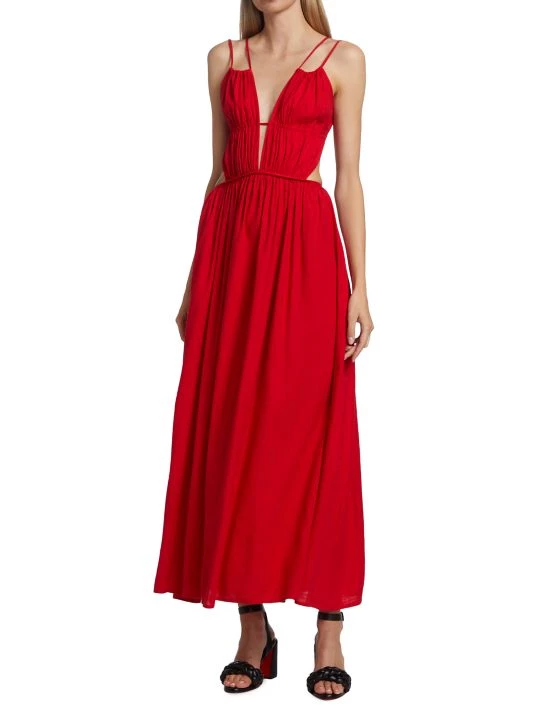 Cult Gaia Dua Open-Back Maxi Dress 2 Cult Gaia Dua Open-Back Maxi Dress - Image 2