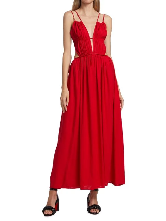 Cult Gaia Dua Open-Back Maxi Dress 3 Cult Gaia Dua Open-Back Maxi Dress - Image 3