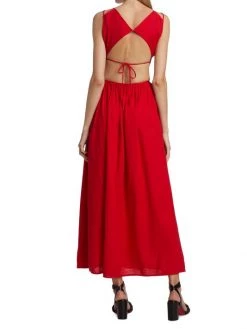 Cult Gaia Dua Open-Back Maxi Dress 11 Cult Gaia Dua Open-Back Maxi Dress -Black Halo And Cult Gaia store unnamed file 862