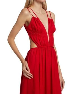 Cult Gaia Dua Open-Back Maxi Dress 12 Cult Gaia Dua Open-Back Maxi Dress -Black Halo And Cult Gaia store unnamed file 863