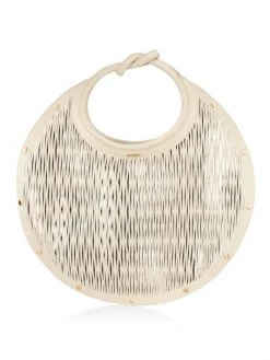 Cult Gaia Adina Circular Shoulder Bag