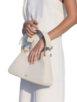 Cult Gaia Aliza Patent Leather Shoulder Bag -Black Halo And Cult Gaia store unnamed file 898