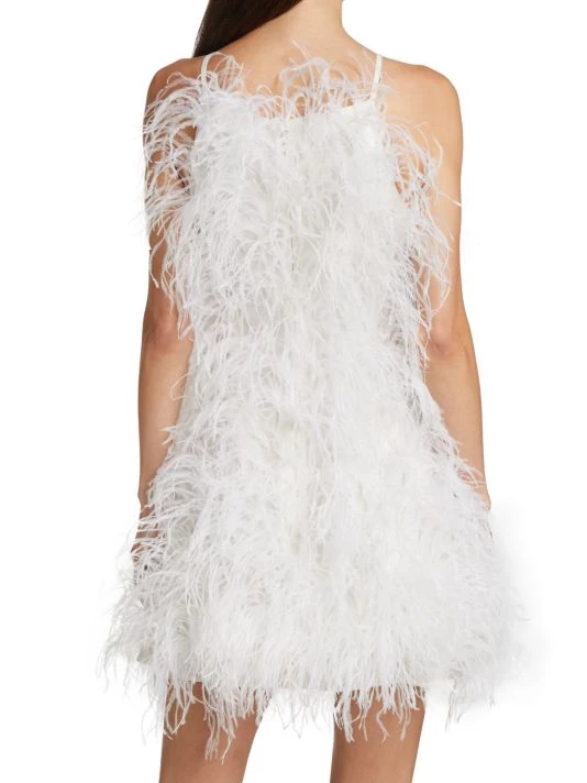 Cult Gaia Shannon Ostrich Feather Dress 5 Cult Gaia Shannon Ostrich Feather Dress - Image 5