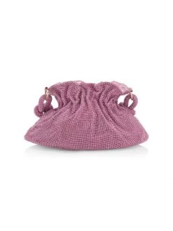 Cult Gaia Mini Bara Rhinestone Mesh Shoulder Bag Pink 9 Cult Gaia Mini Bara Rhinestone Mesh Shoulder Bag Pink -Black Halo And Cult Gaia store unnamed file 950