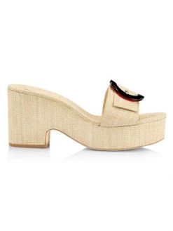 Cult Gaia Cleia Platform Sandals