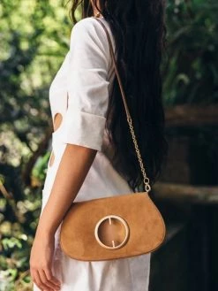 Cult Gaia Hedda Suede Crossbody Bag -Black Halo And Cult Gaia store unnamed file 995